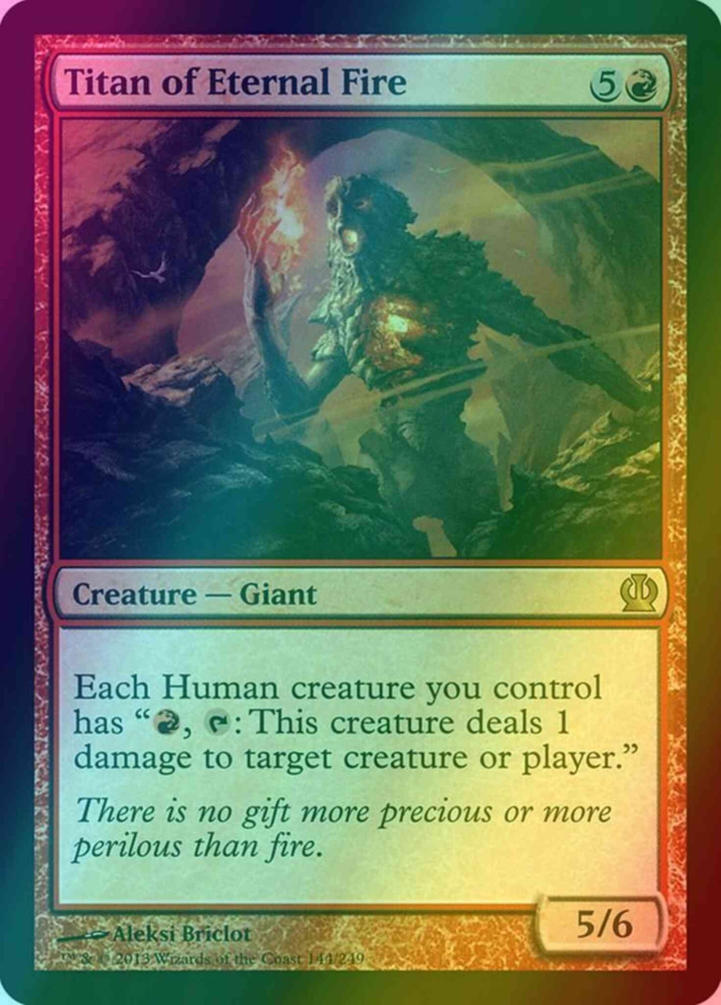 Titan of Eternal Fire [144] [Theros] [Foil]
