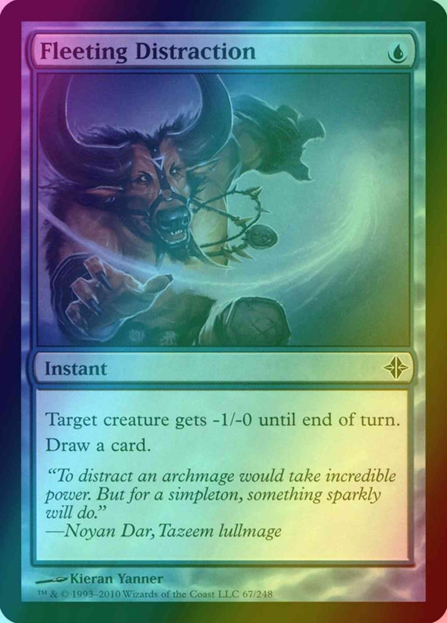 Fleeting Distraction [67] [Rise Of The Eldrazi] [Foil]