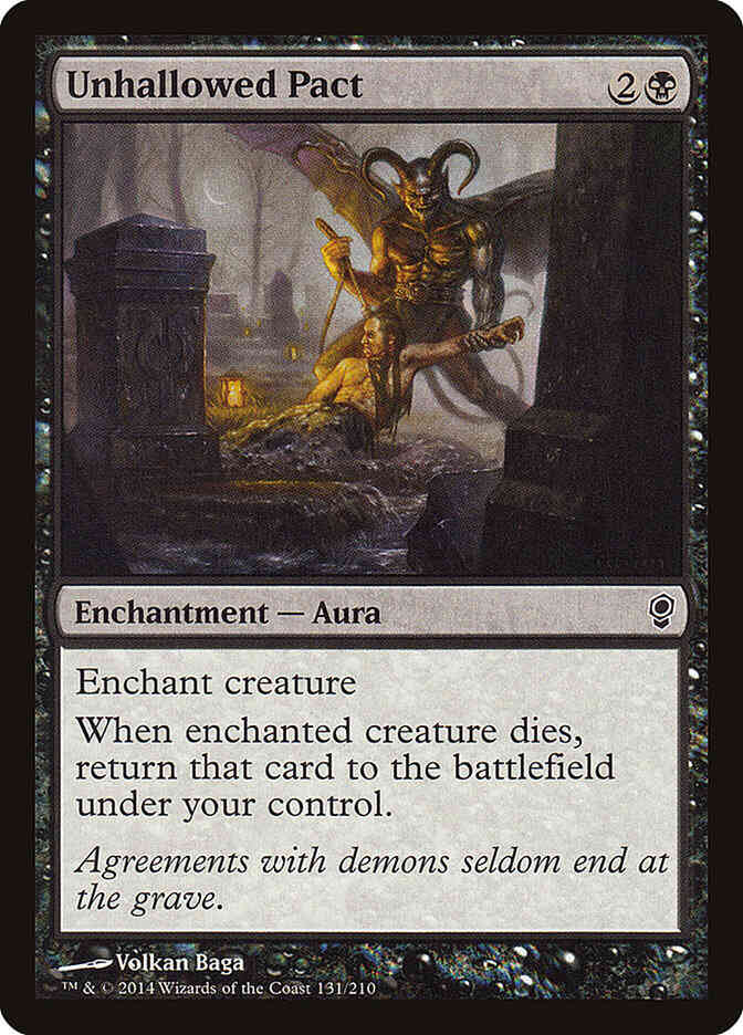Unhallowed Pact [131] [Conspiracy] [Non-Foil]