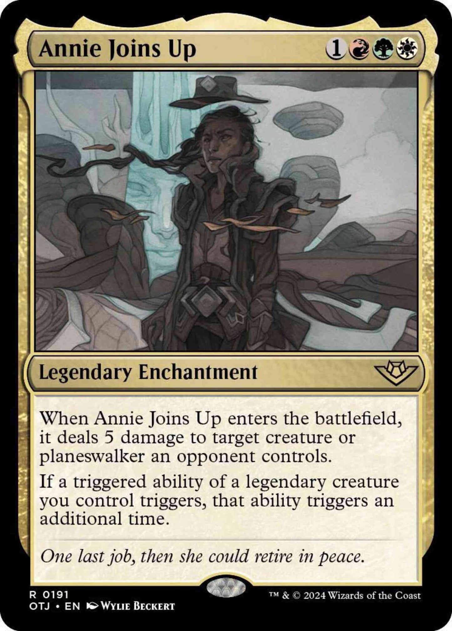 Annie Joins Up [191] [Outlaws of Thunder Junction] [Non-Foil]