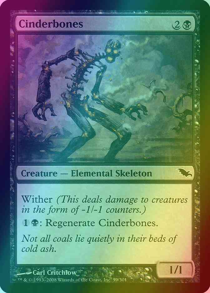 Cinderbones [59] [Shadowmoor] [Foil]