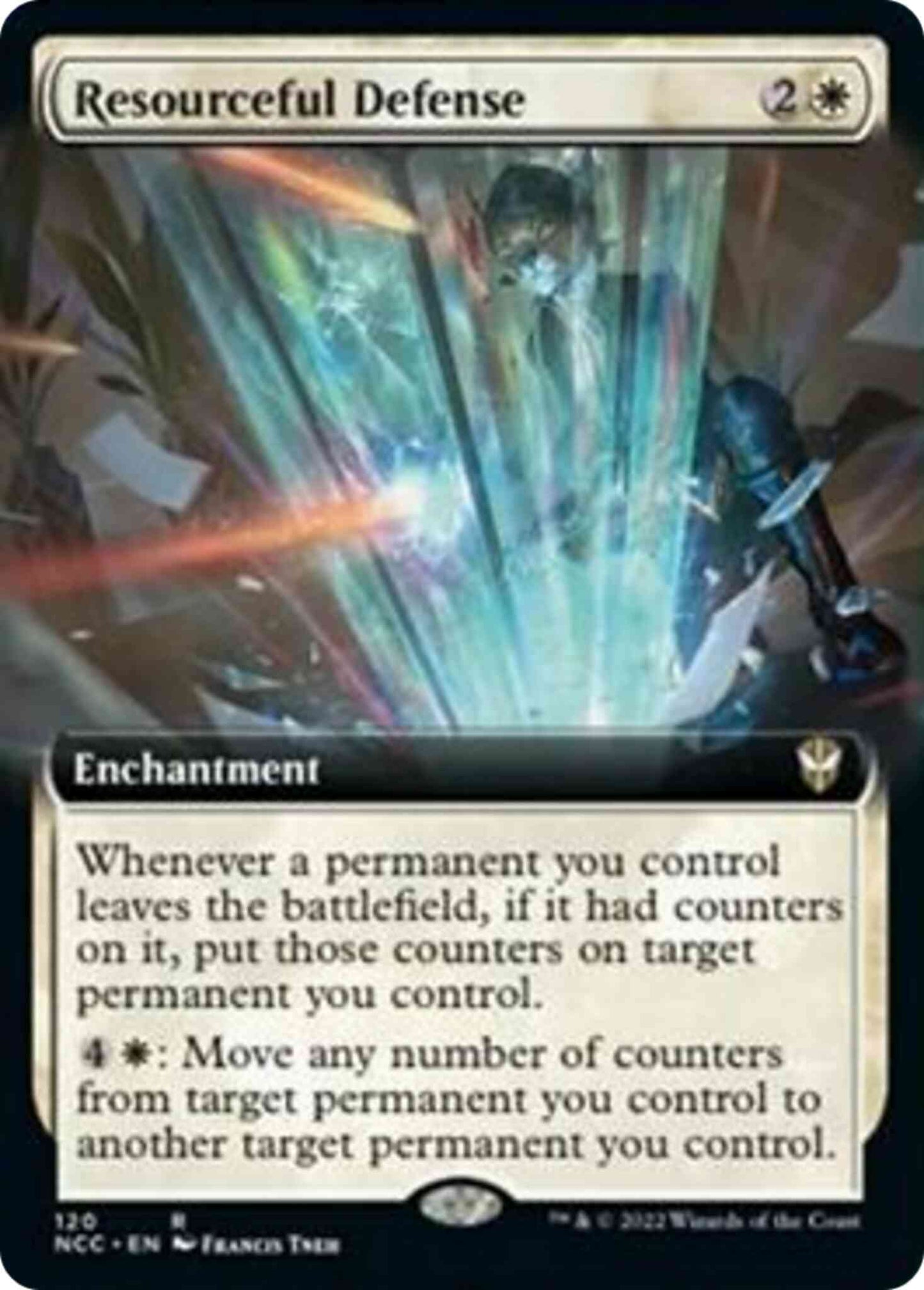 Resourceful Defense [120] [Extended Art] [Streets of New Capenna: Commander] [Non-Foil]
