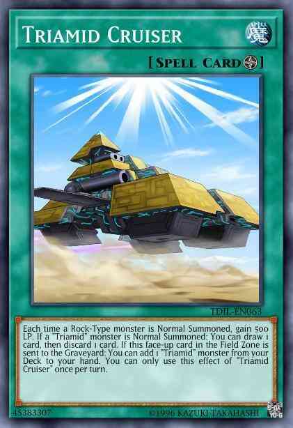 Triamid Cruiser - TDIL-EN063 - Rare - 1st Edition