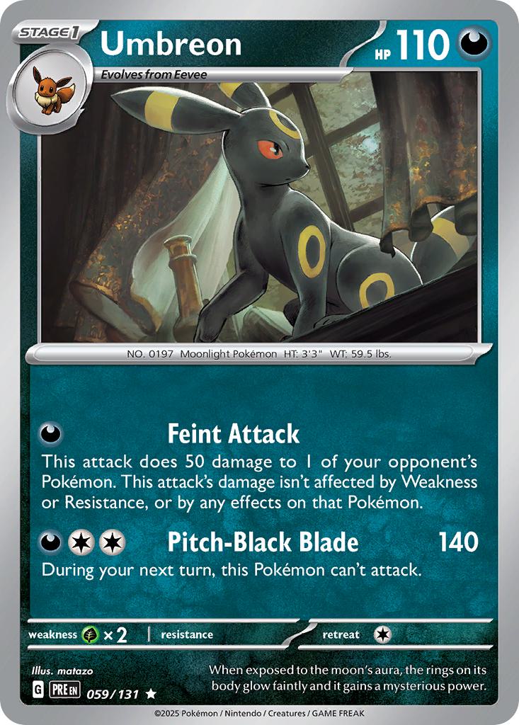 Umbreon - 059/131 - Rare [sv085-059] [Holo]