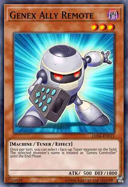 Genex Ally Remote - HA04-EN001 - Super Rare - 1st Edition