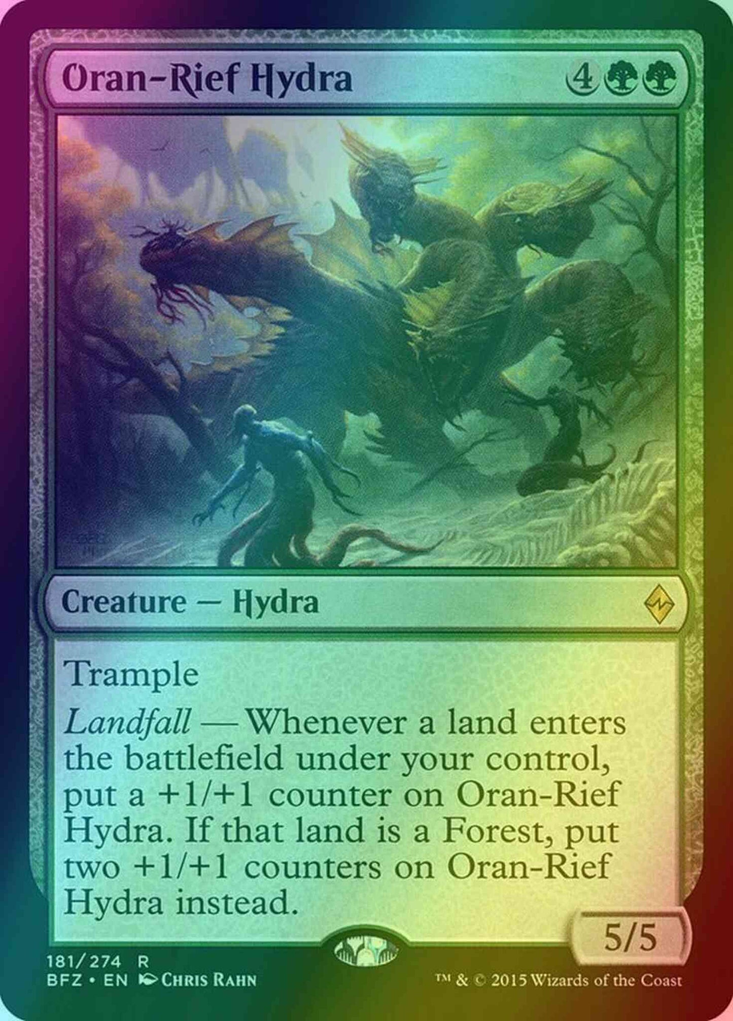 Oran-Rief Hydra [181] [Battle for Zendikar] [Foil]