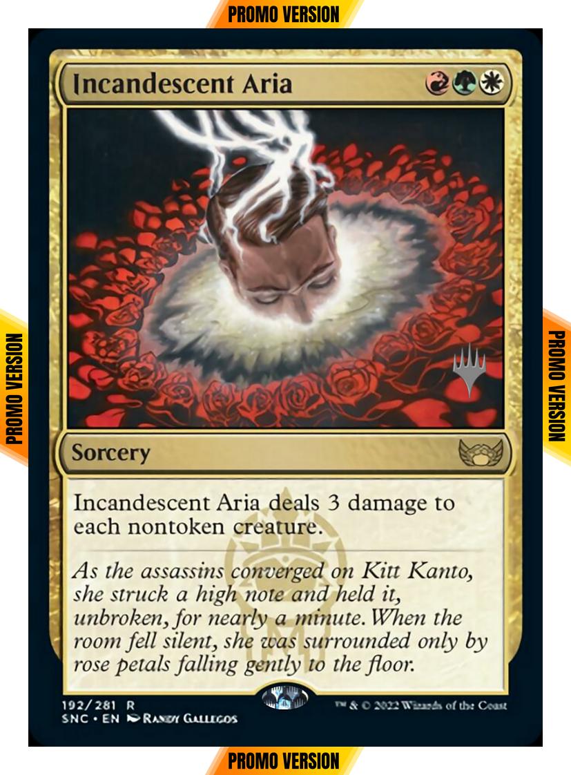 Incandescent Aria [Promo Pack] [192p] [Streets of New Capenna: Promos] [Non-Foil]