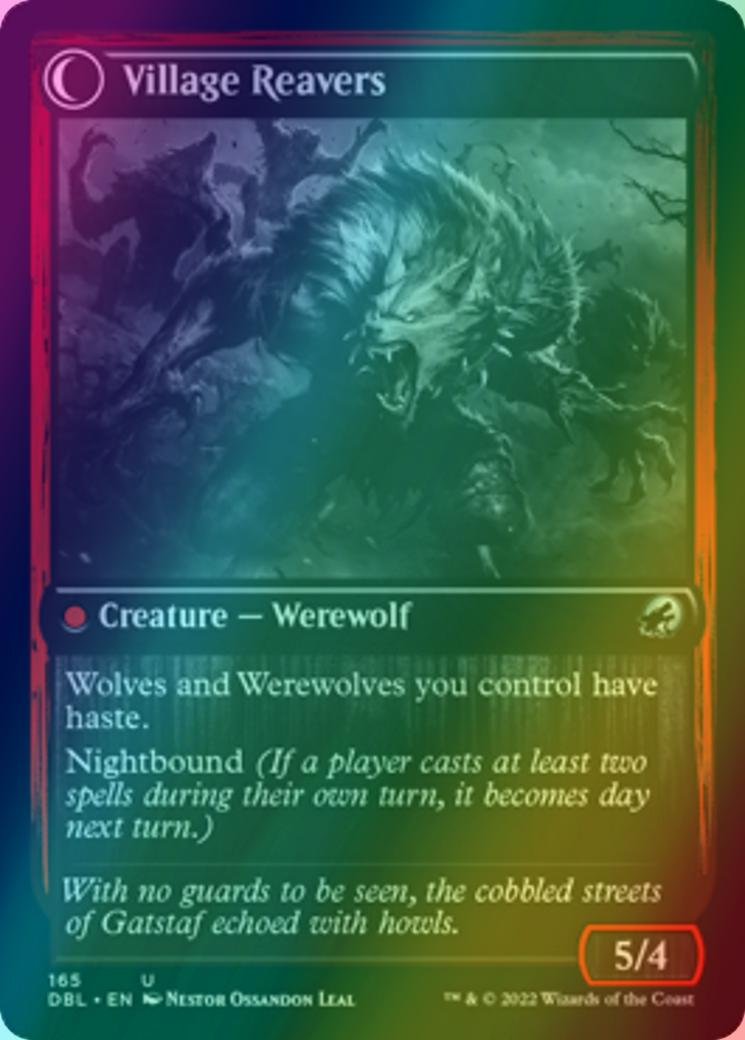 Village Watch // Village Reavers [165] [Innistrad: Double Feature] [Foil]