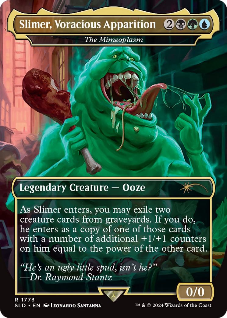 Slimer, Voracious Apparition - The Mimeoplasm [1773] [Borderless] [Ghostbusters: Slimer] [Secret Lair Drop] [Non-Foil]