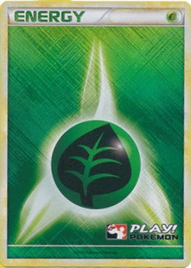 Grass Energy - 2010 Crosshatch Holo Play! Pokemon Promo [Holo]