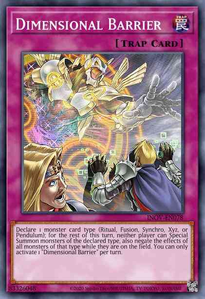 Dimensional Barrier - MP17-EN163 - Secret Rare - 1st Edition