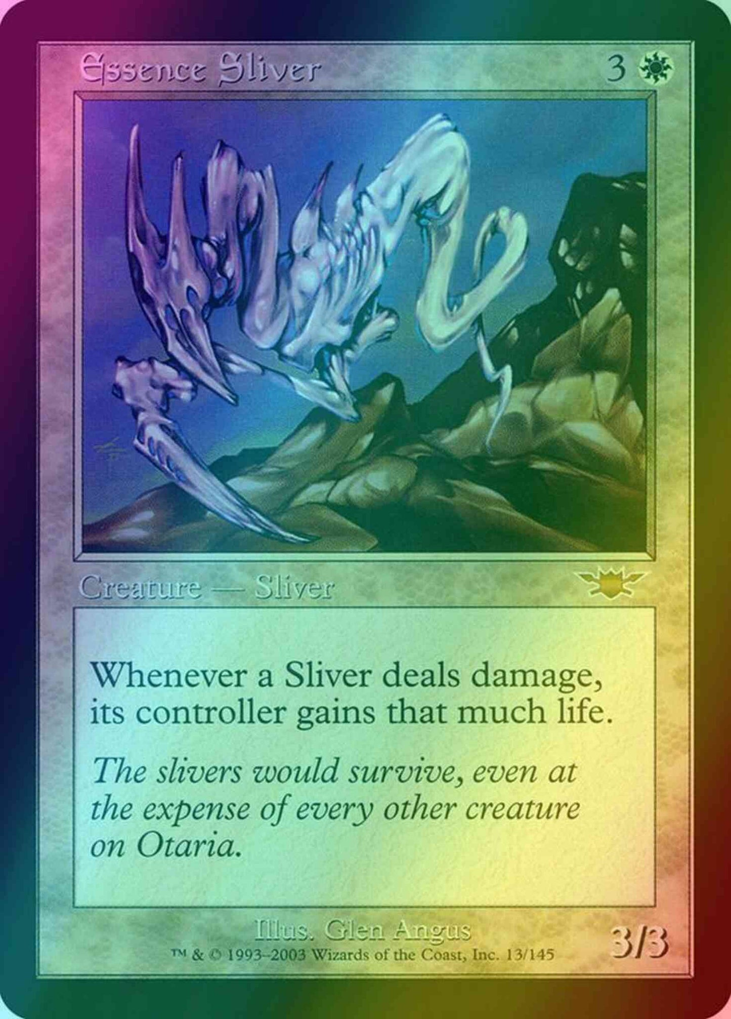 Essence Sliver [13] [Legions] [Foil]