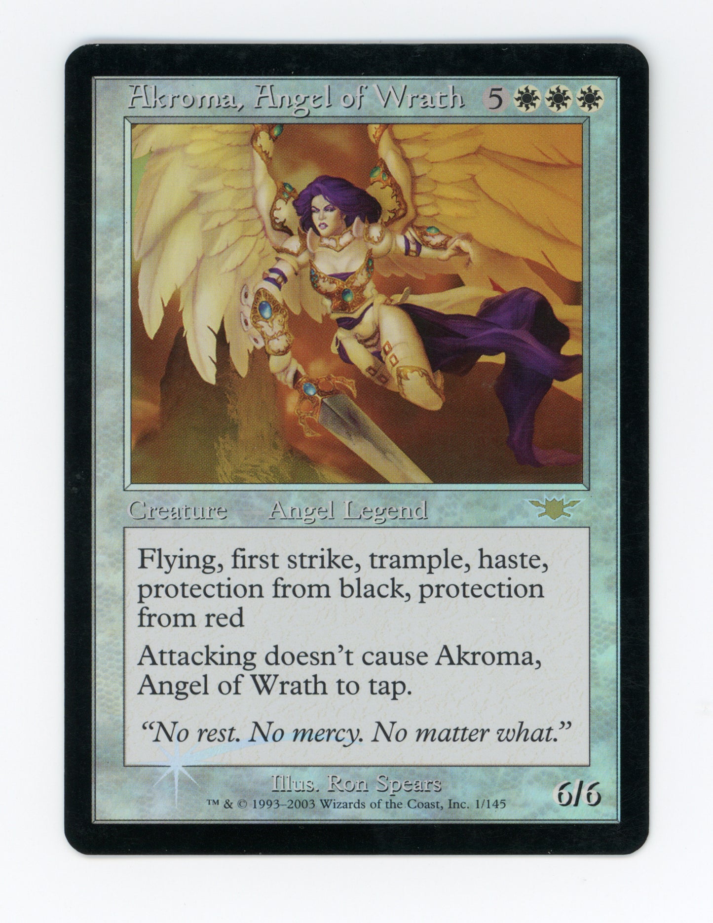 Akroma, Angel of Wrath — Foil — ID 18268
