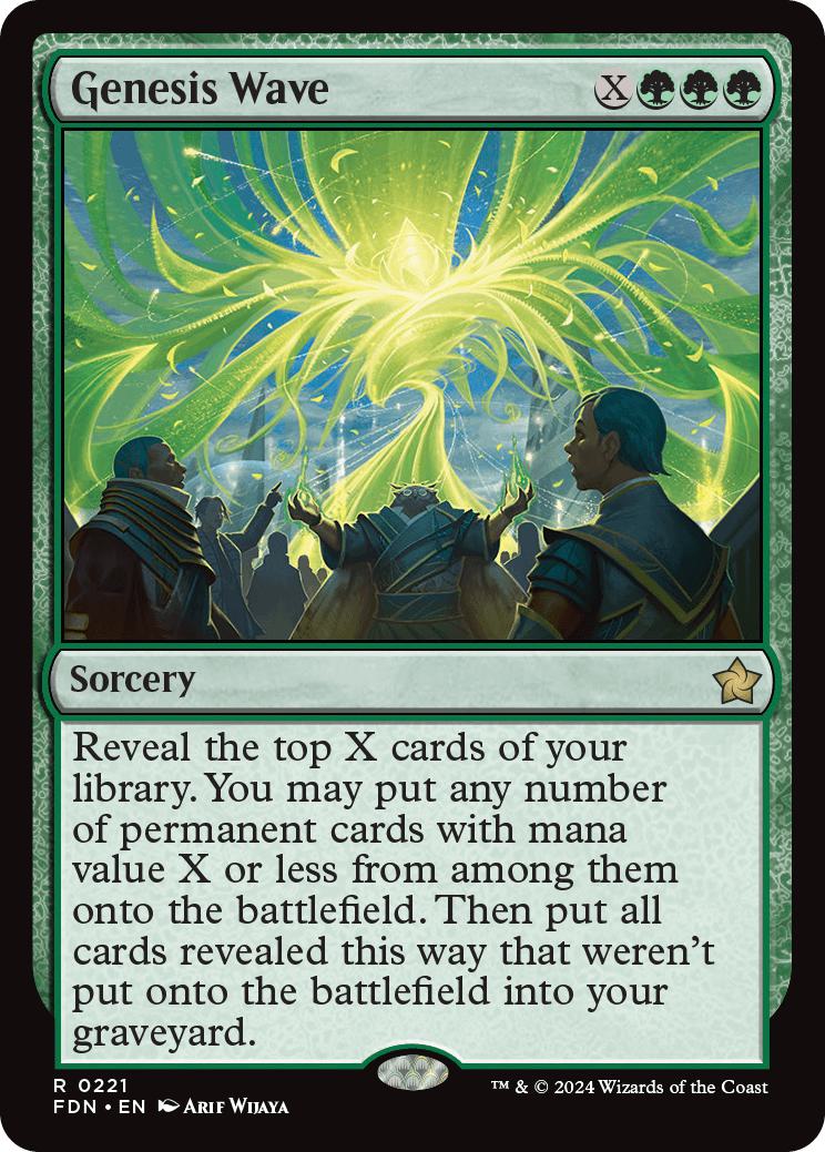 Genesis Wave [221] [Foundations] [Non-Foil]