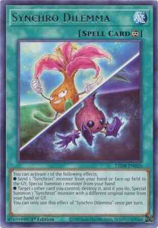 Synchro Dilemma - LED8-EN026 - Rare - 1st Edition
