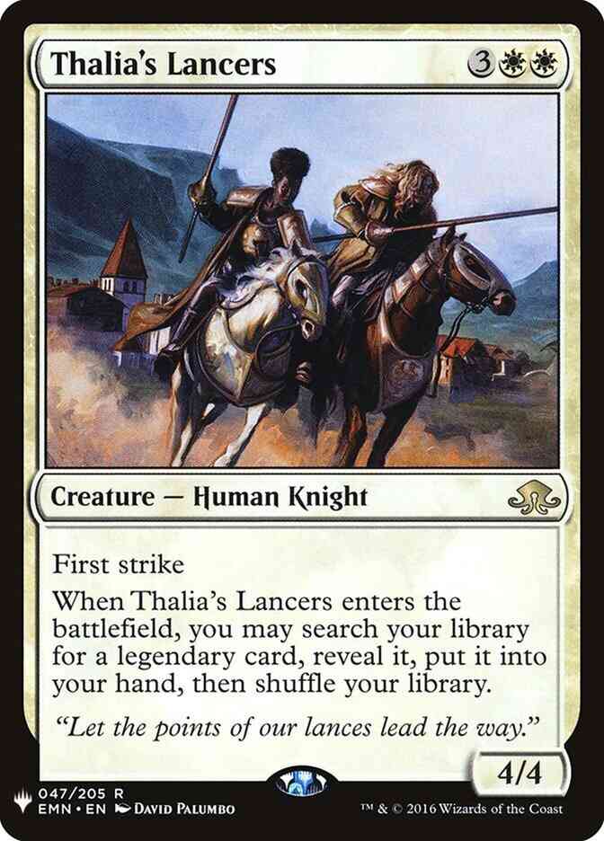 Thalia's Lancers [EMN-47] [The List] [Non-Foil]