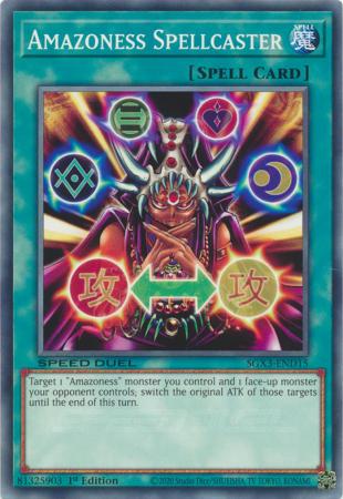 Amazoness Spellcaster - SGX3-END15 - Common - 1st Edition