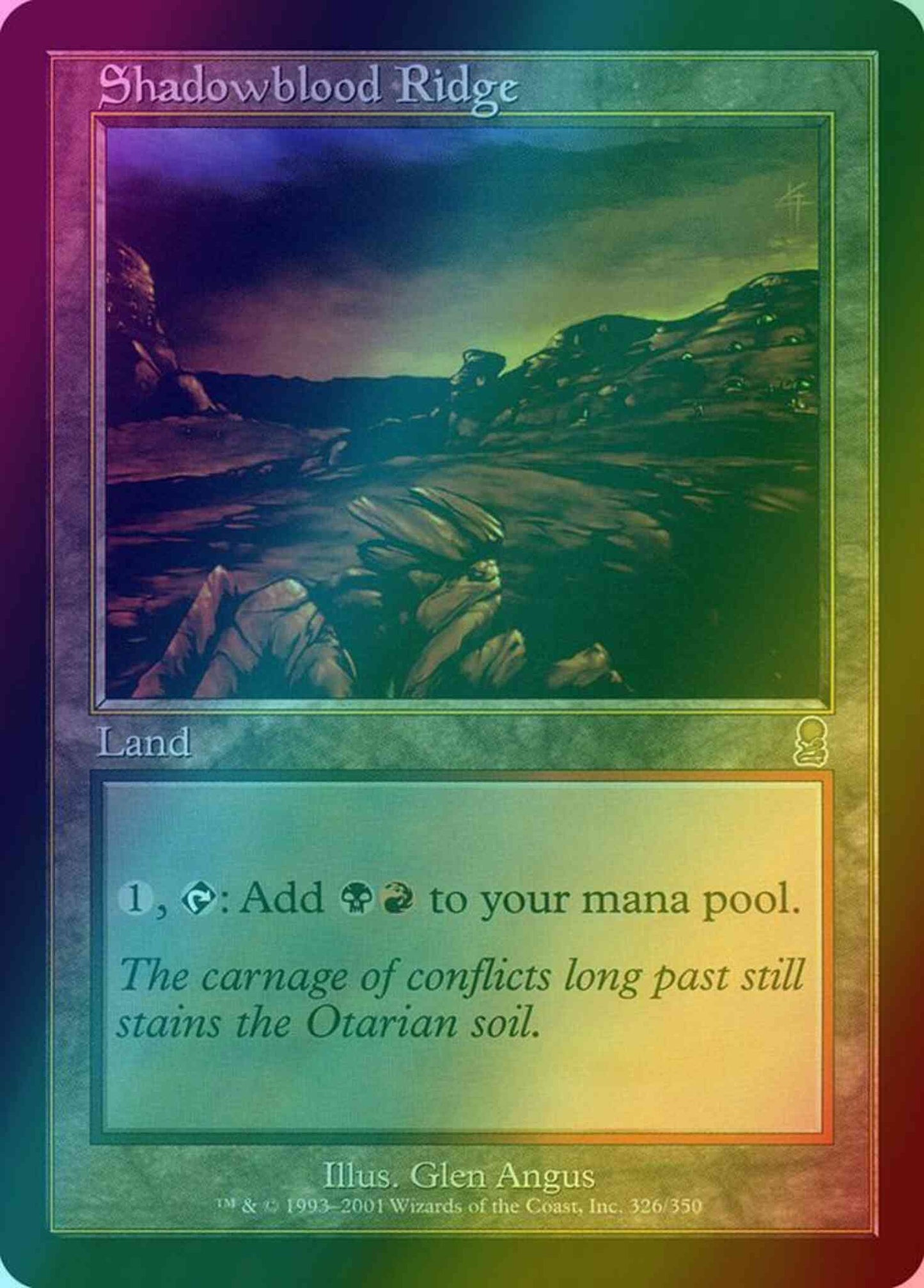 Shadowblood Ridge [326] [Odyssey] [Foil]