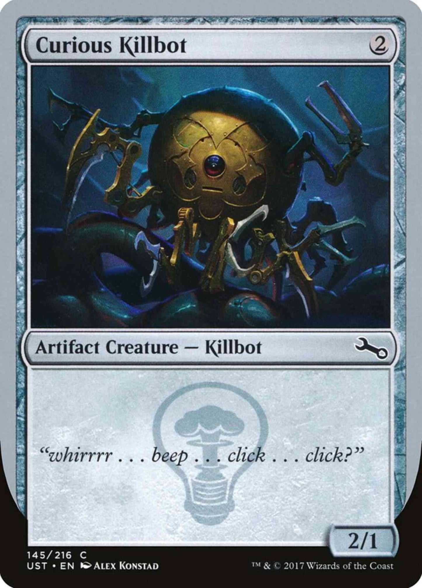 Curious Killbot [145a] [Unstable] [Non-Foil]