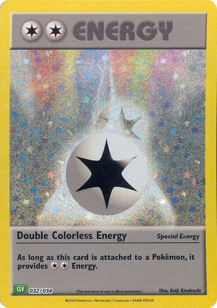 Double Colorless Energy - 032/034 - Promo - CLV [tcgc-CLV032] [Holo]