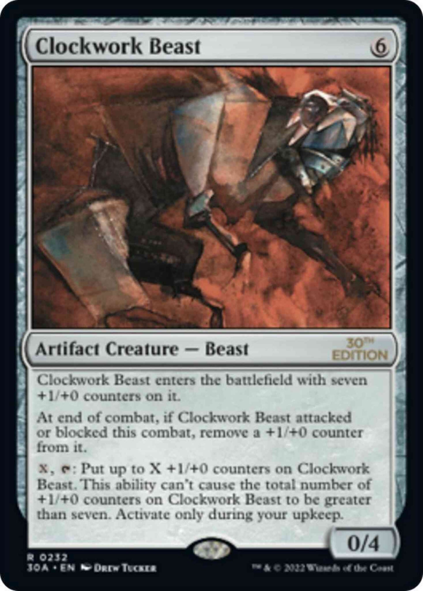 Clockwork Beast [232] [30th Anniversary Edition] [Non-Foil]