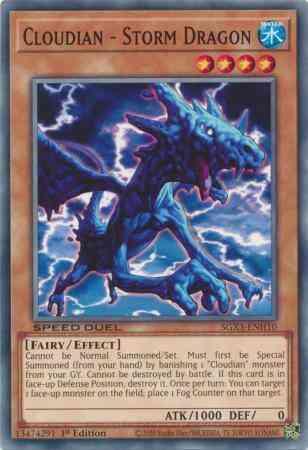 Cloudian - Storm Dragon - SGX3-ENH10 - Common - 1st Edition