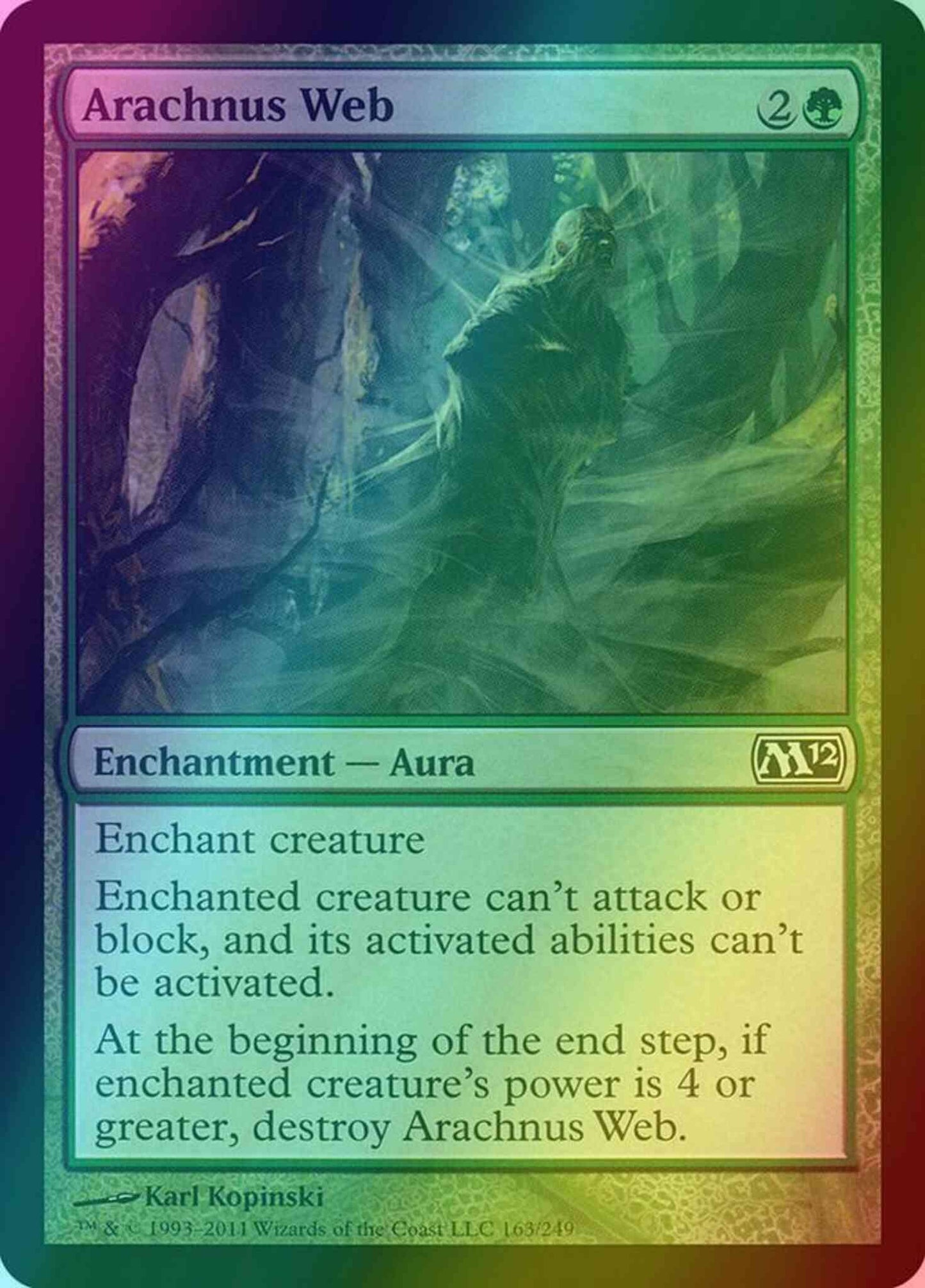 Arachnus Web [163] [Magic 2012] [Foil]