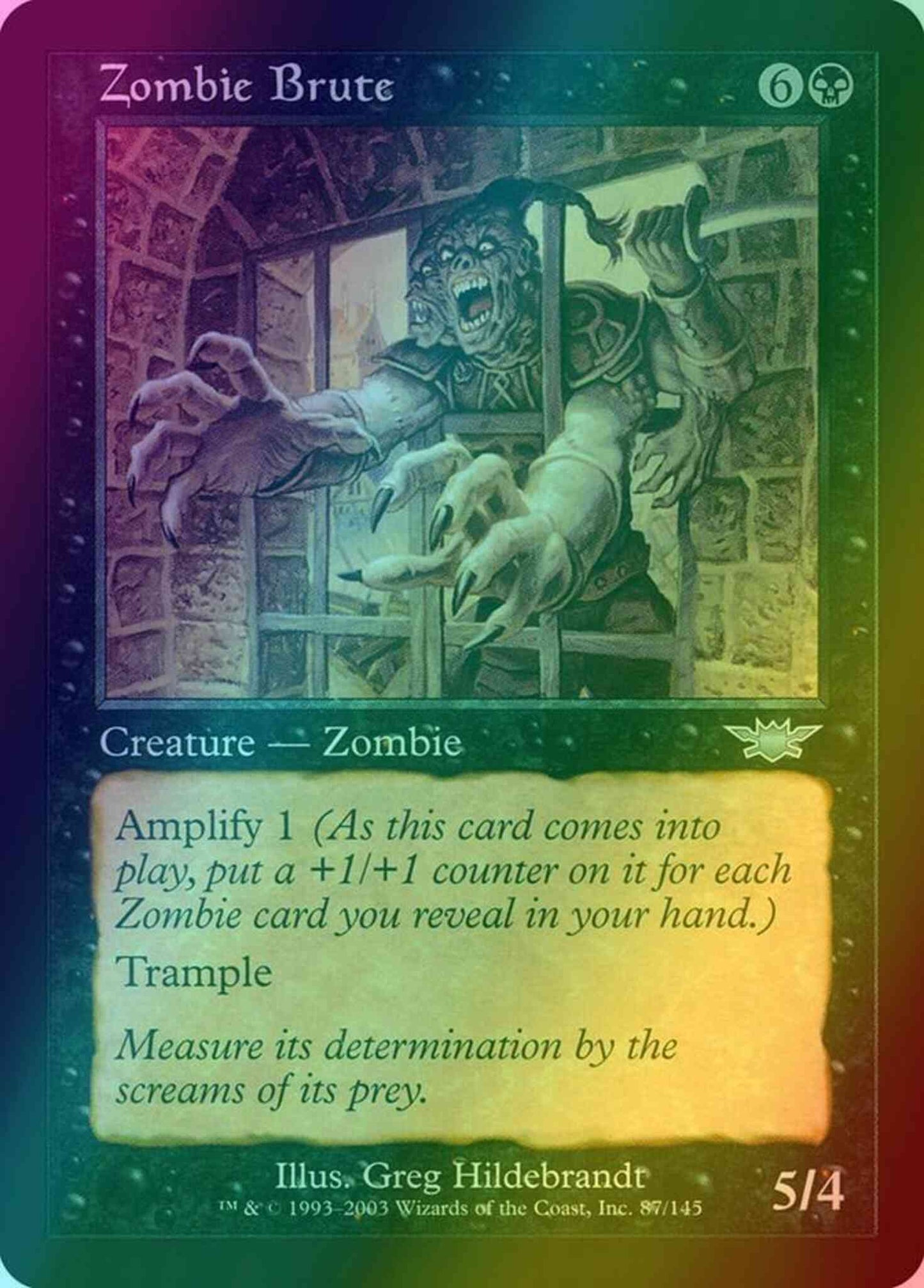 Zombie Brute [87] [Legions] [Foil]