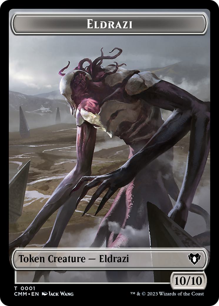 Dwarf Berserker Token (23) // Eldrazi Token (01) [Commander Masters: Tokens] [Non-Foil]