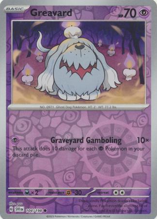 Greavard - 104/198 - Common [sv01-104] [Reverse Holo]