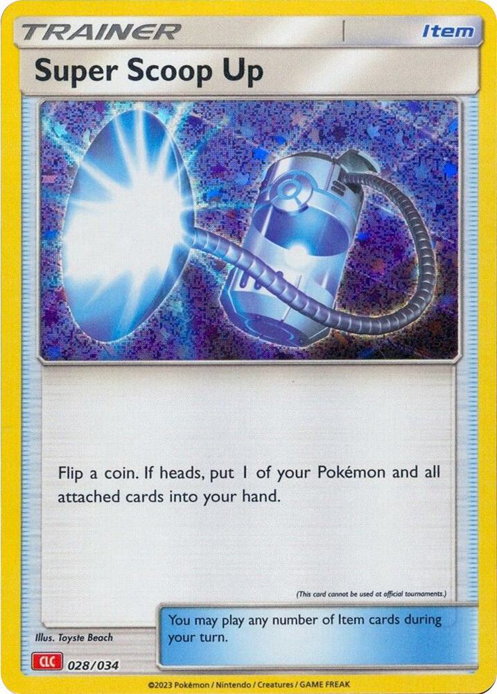 Super Scoop Up - 028/034 - Promo - CLC [tcgc-CLC028] [Holo]