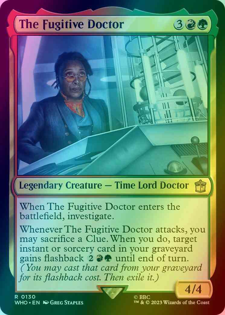 The Fugitive Doctor [130] [Universes Beyond: Doctor Who] [Foil]