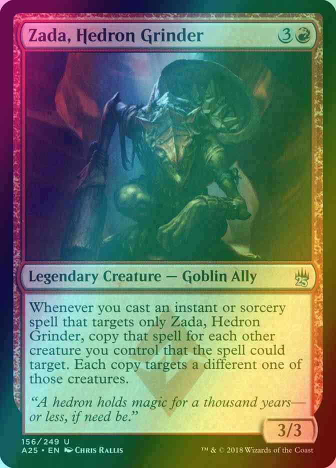 Zada, Hedron Grinder [156] [Masters 25] [Foil]