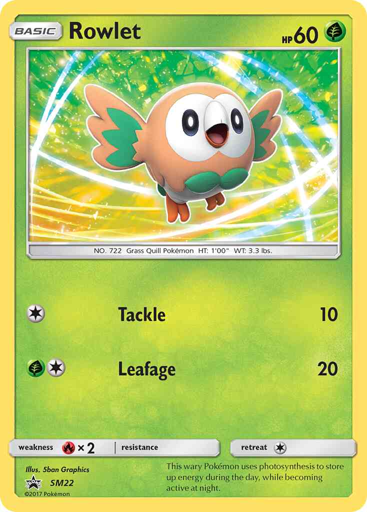 Rowlet - SM22 - Promo [smp-SM22] [Holo]