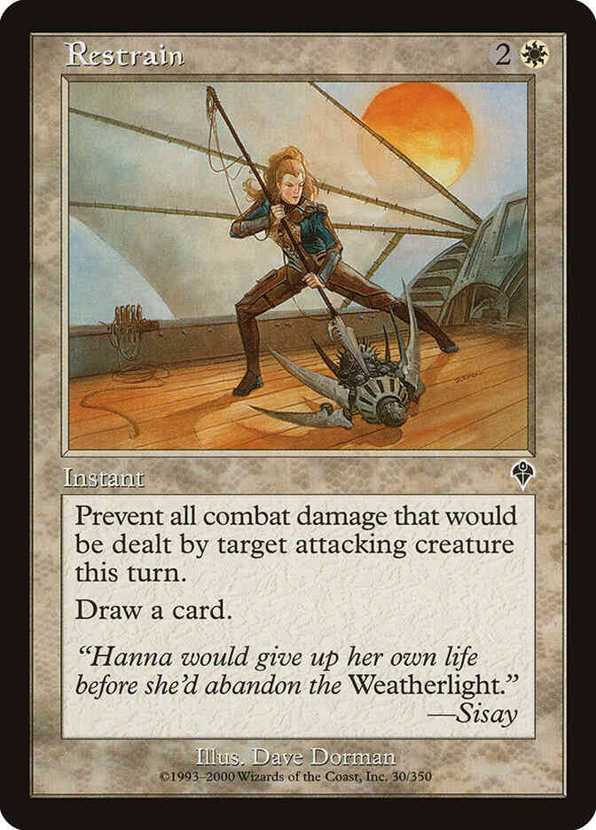 Restrain [30] [Invasion] [Non-Foil]