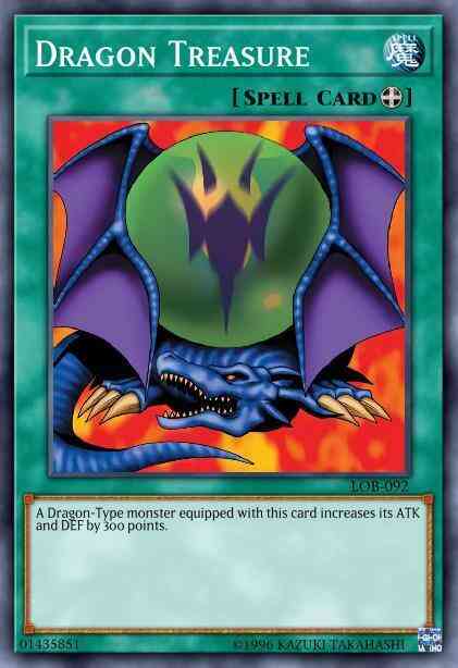Dragon Treasure - LOB-092 - Common - Unlimited