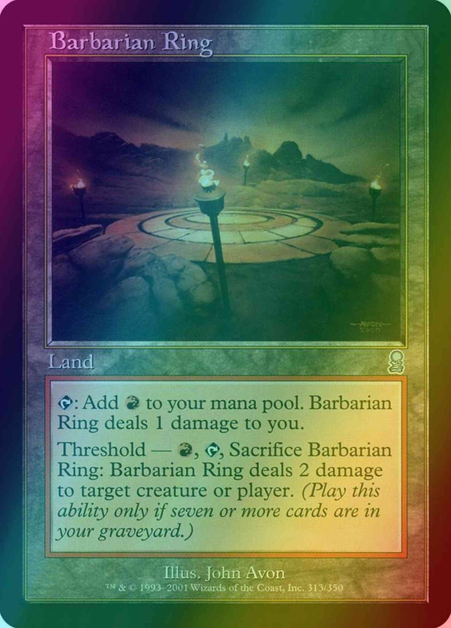 Barbarian Ring [313] [Odyssey] [Foil]