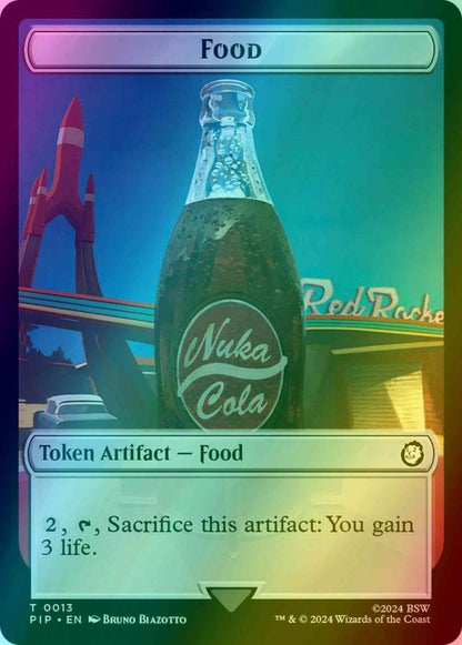 Food Token (13) // Soldier Token (04) [Fallout: Tokens] [Foil]