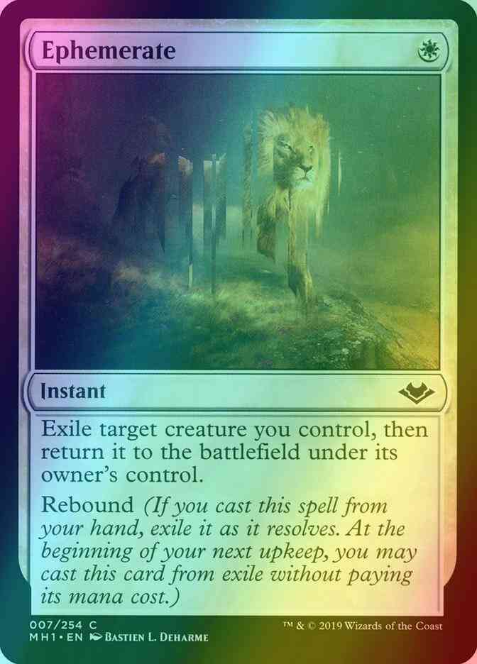 Ephemerate [7] [Modern Horizons] [Foil]