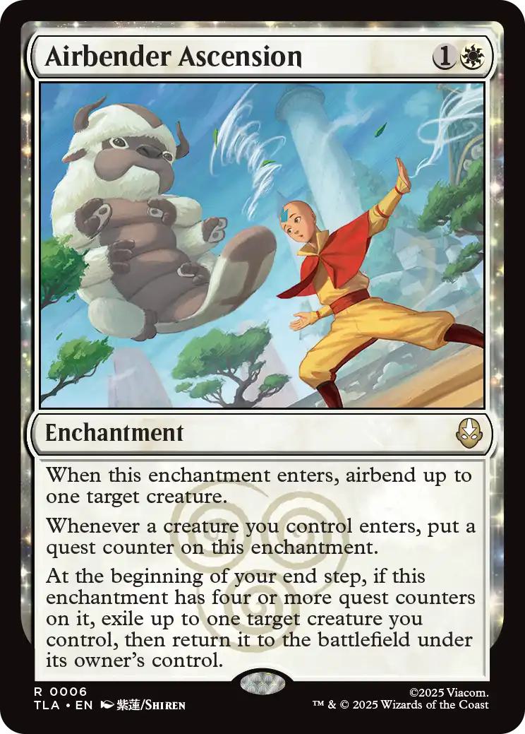 Airbender Ascension [6] [Avatar: The Last Airbender] [Non-Foil]