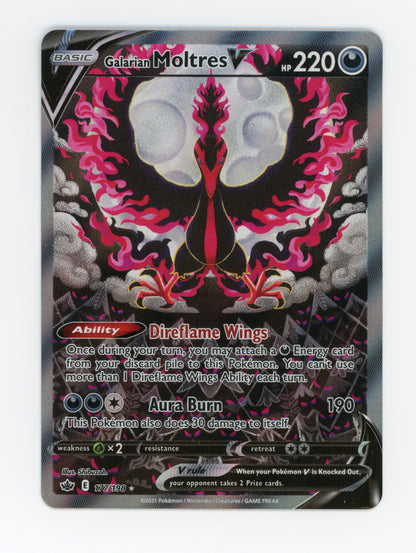 Galarian Moltres V — Rare Ultra — ID 19626