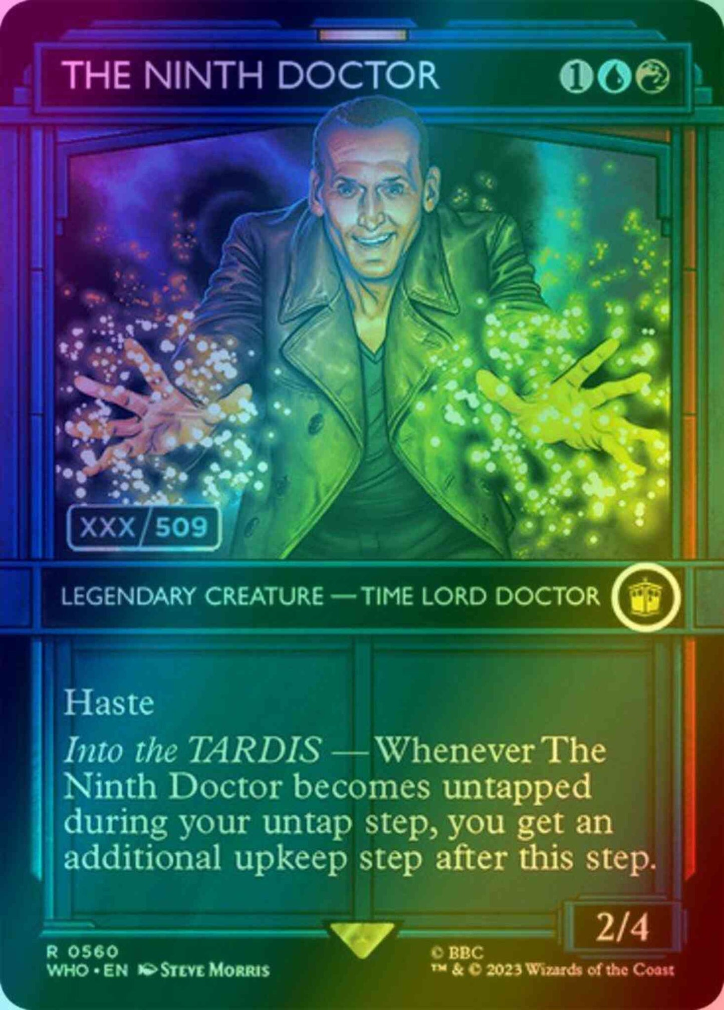 The Ninth Doctor - Serial Numbered [560z] [TARDIS Showcase] [Universes Beyond: Doctor Who] [Foil]