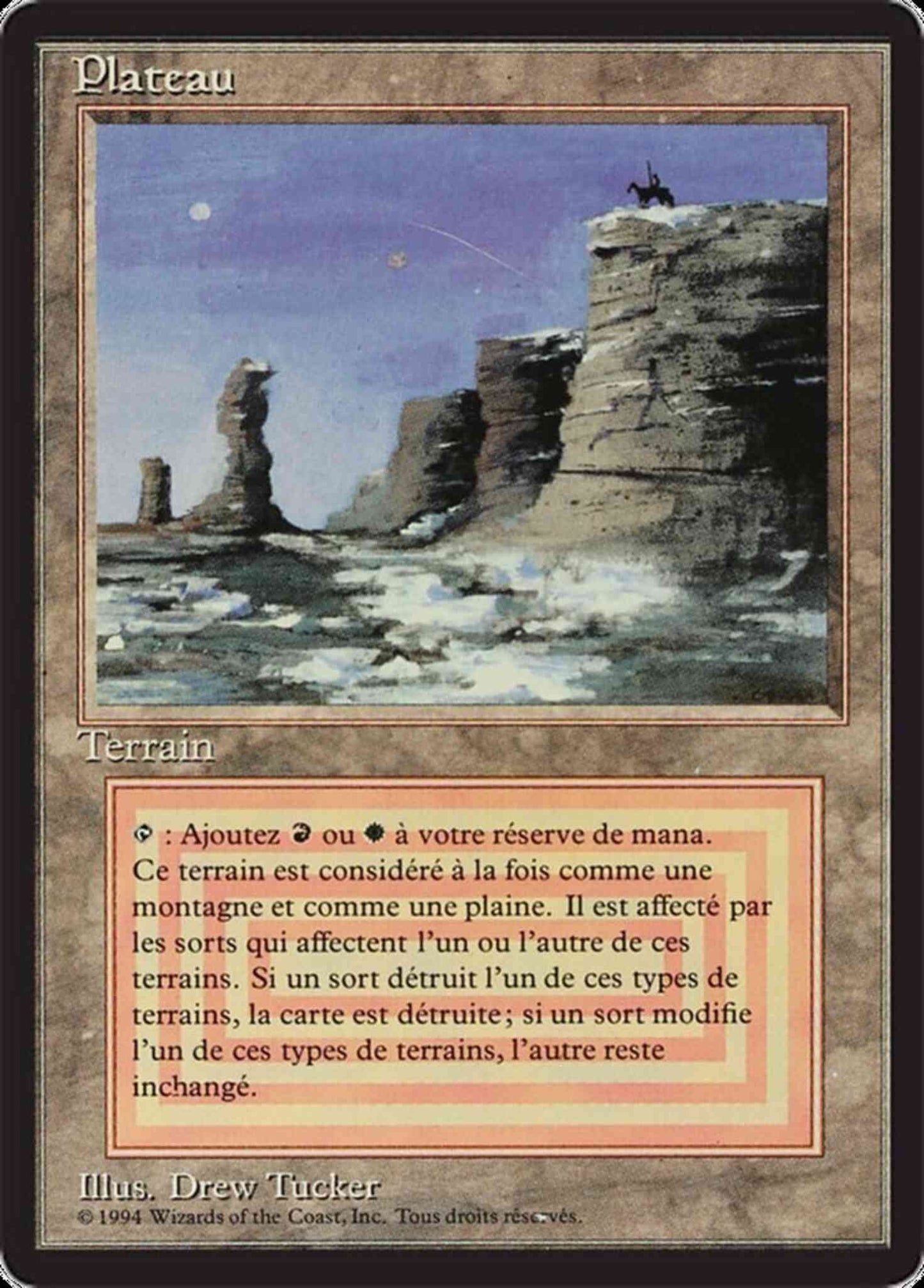 Plateau - French [284] [Foreign Black Border: French] [Non-Foil]