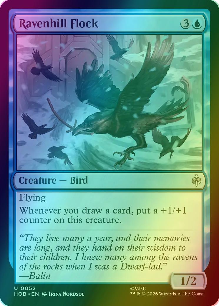Ravenhill Flock [52] [The Hobbit] [Foil]