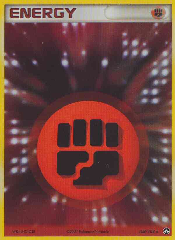 Fighting Energy - 108/108 - Rare Holo [ex16-108] [Holo]
