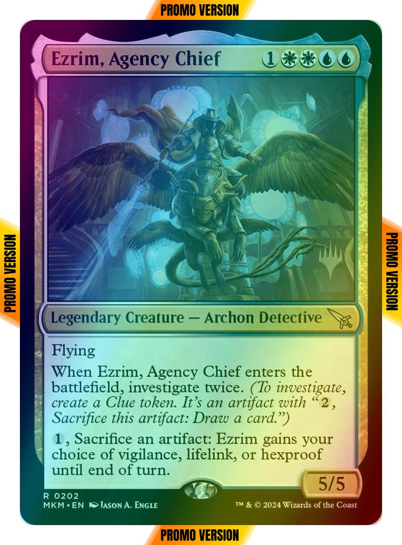 Ezrim, Agency Chief [202p] [Promo Pack] [Murders at Karlov Manor: Promos] [Foil]
