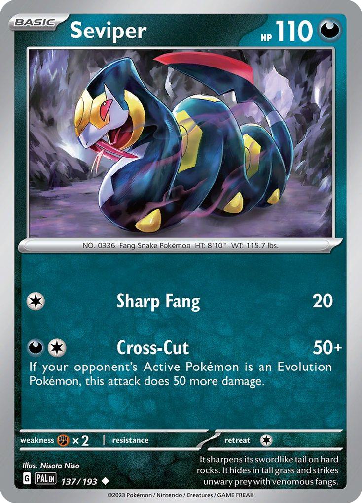 Seviper - 137/193 - Uncommon [sv02-137] [Non-Holo]