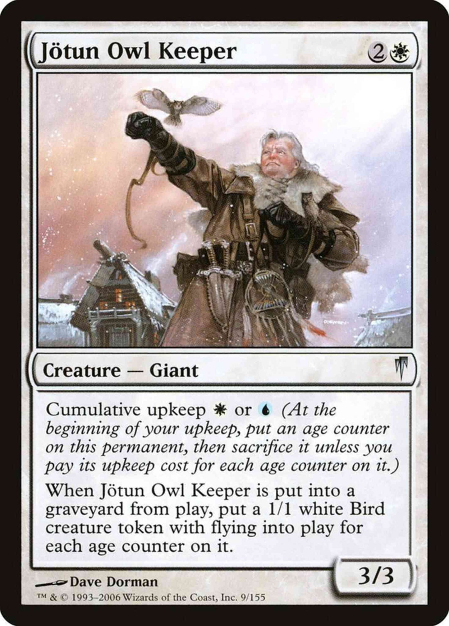 Jötun Owl Keeper [9] [Coldsnap] [Non-Foil]