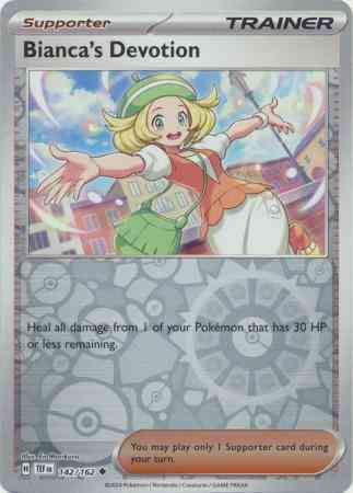 Bianca's Devotion - 142/162 - Uncommon [sv05-142] [Reverse Holo]