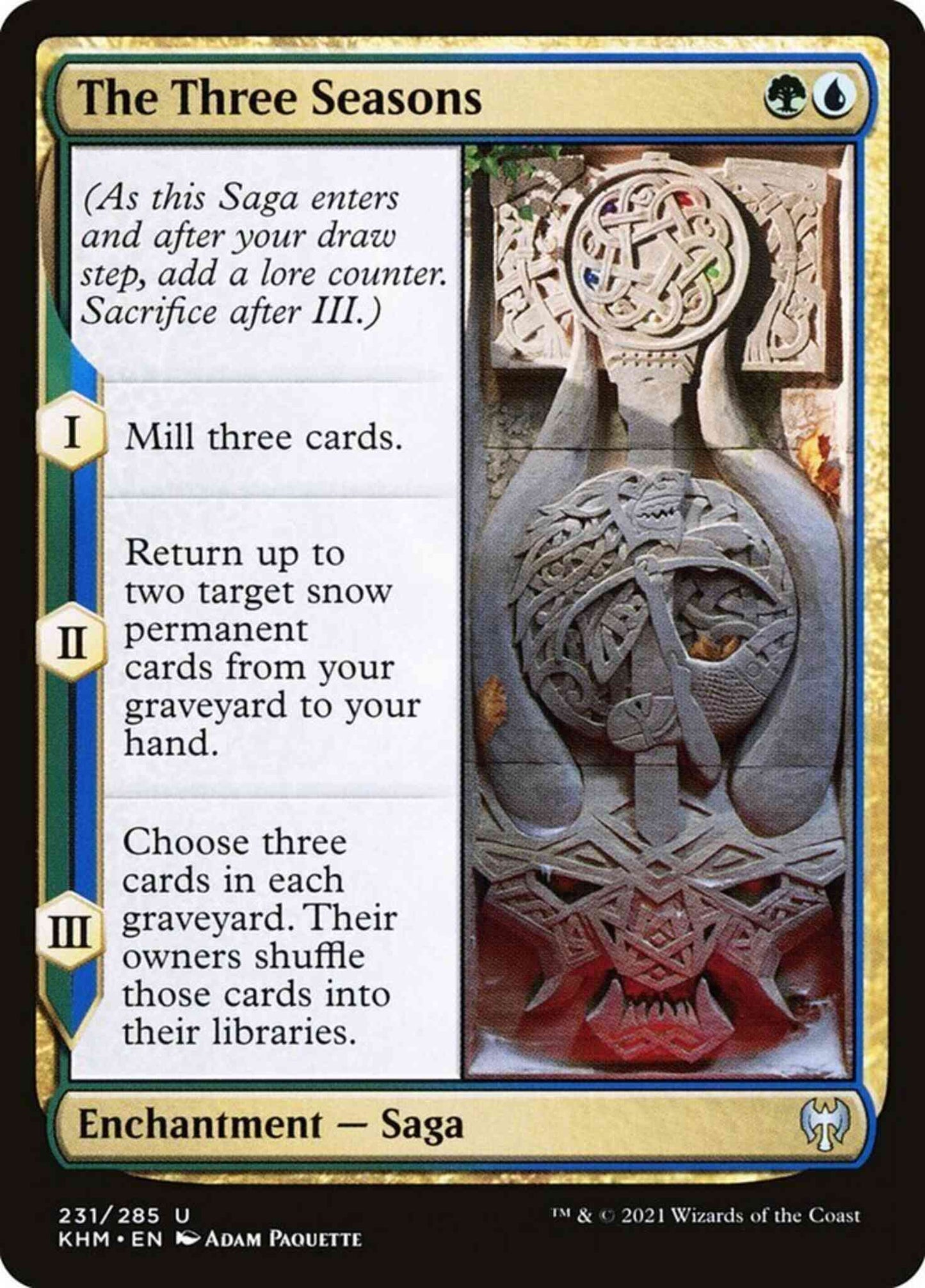 The Three Seasons [231] [Kaldheim] [Non-Foil]